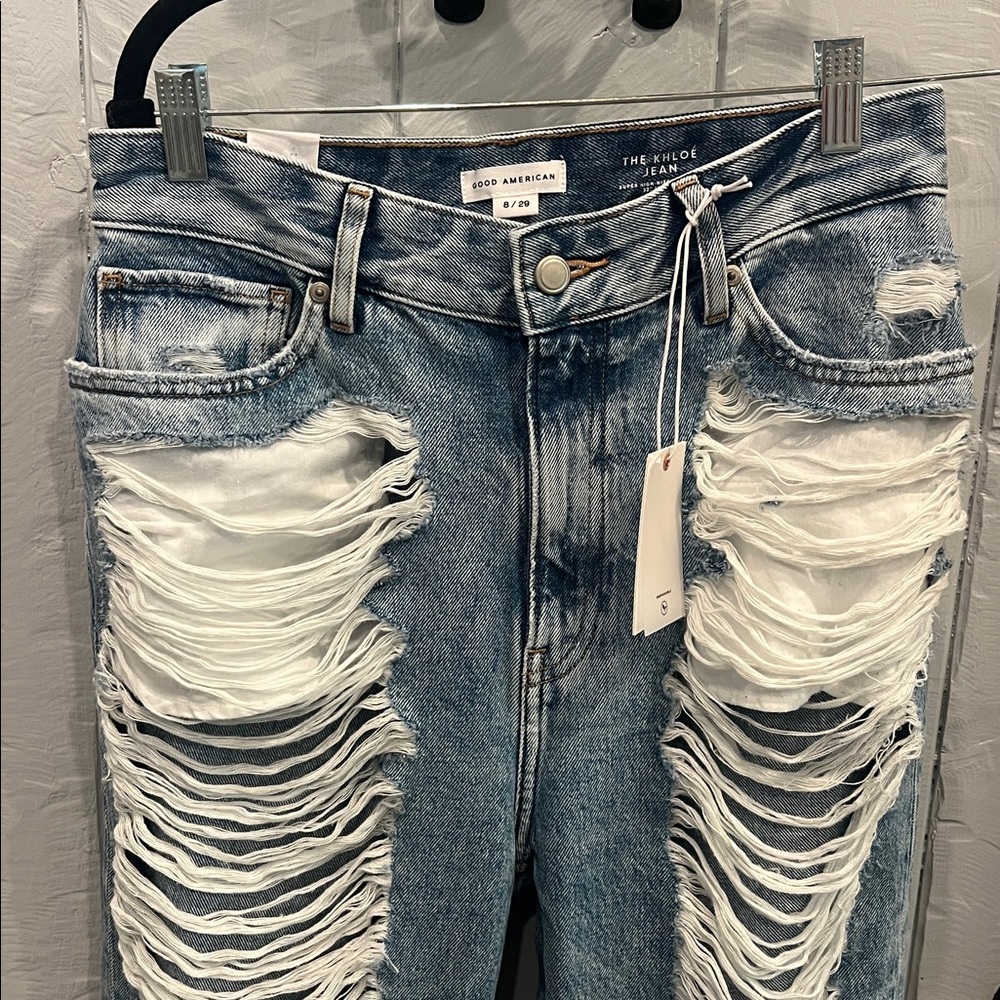 Good American The Khloe Jean 8/29 NWT - Picture 2 of 6